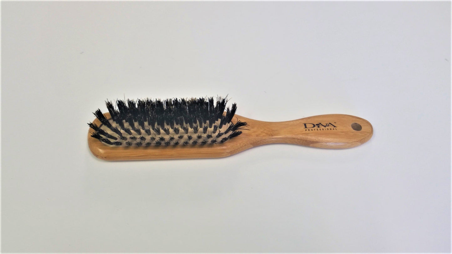 Bamboo Narrow Cushion Brush w/100%Boar  BM105B