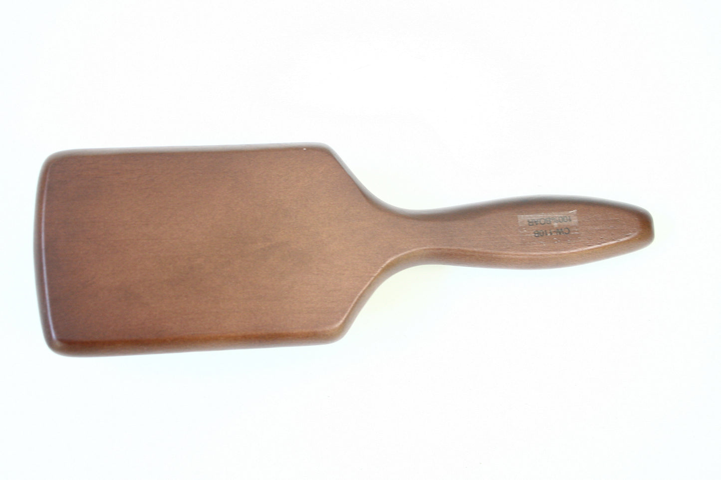 Wooden Paddle W/Soft 100% Boar: Large CW100B