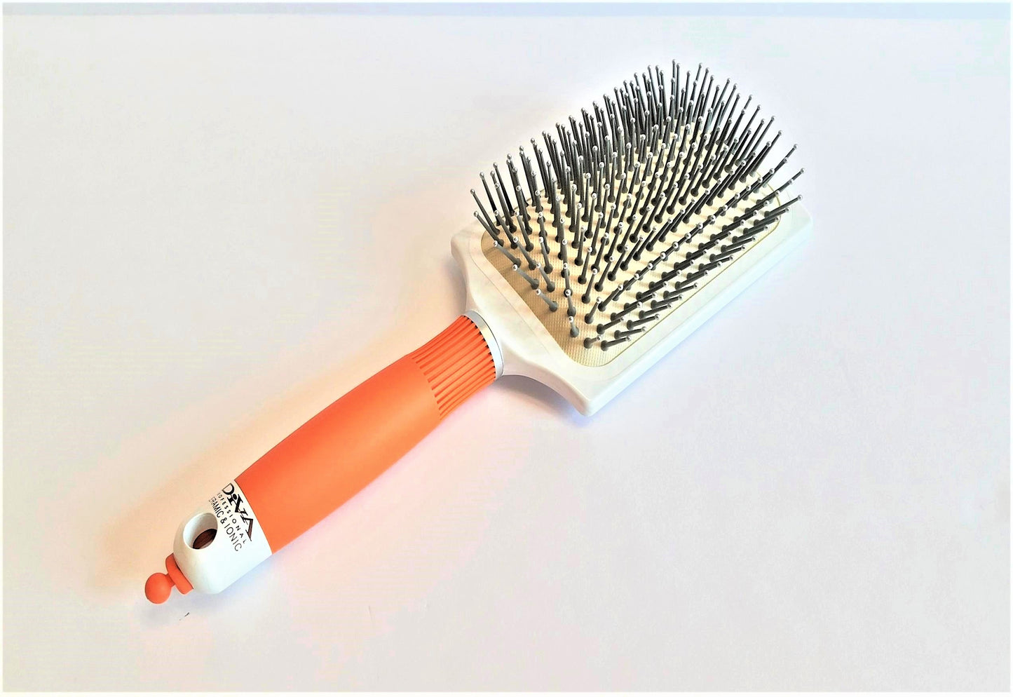 CERAMIC IONIC SQUARE PADDLE CUSHION BRUSH MD01