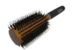 Wooden Round Porcupine Brush: X-Large 43mm 22Row NS880WPXL